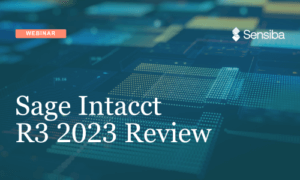 Sage Intacct R2 2023 Release