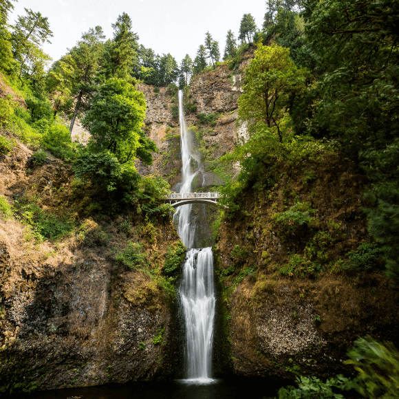 A Oregon waterfall