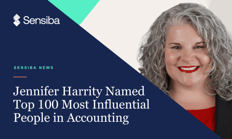 Jennifer Harrity Named Top 100 Most Influential People in Accounting