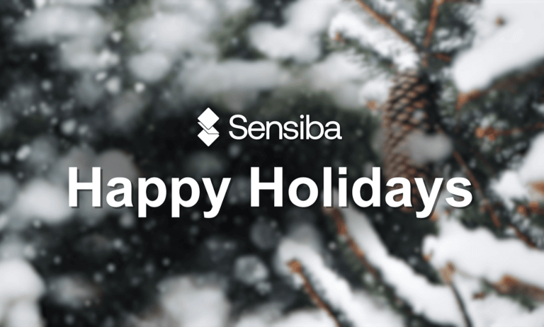 Sensiba holiday card