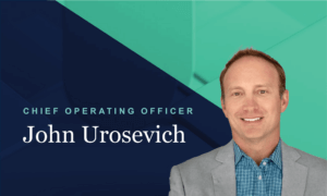 John Urosevich as Chief Operating Officer headshot