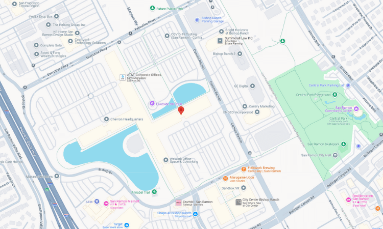 San Ramon Map