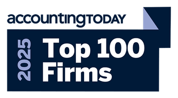 Accounting Today Top 100 Firms badge