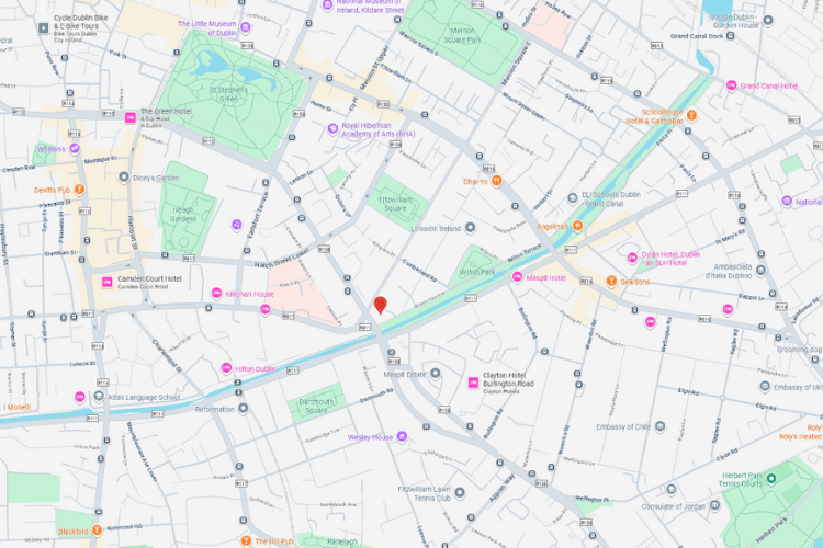 Fitzwilliam Hall 26 Fitzwilliam Pl Dublin 2 D02 T292 map
